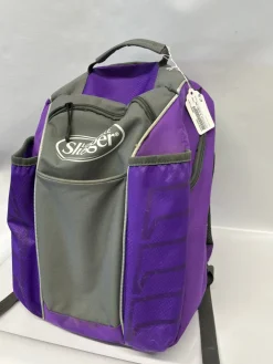 Used Louisville Slugger LOUISVILLE SLUGGER BB/SB Player Carry Bag Purple