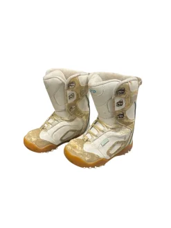 Used LTD SNOW Girls Snowboard Boots Almond Junior 05