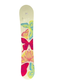 Used M3 FREE Womens Snowboard Only White And Pink 148 cm