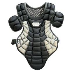 Used MacGregor B74 JR CHEST PROTECTOR Catchers Chest Protector Black Junior