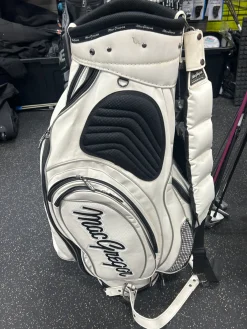 Used MacGregor TOUR BAG Mens Cart Bag White