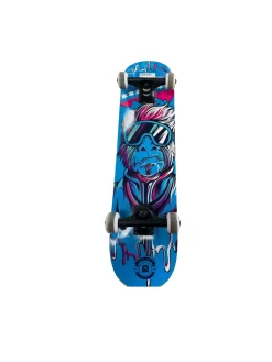 Used Madd Gear SKI MONKEY Complete Skateboard Royal Blue Regular