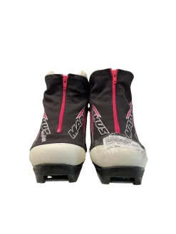 Used Madshus BUTTERFLY NNN SZ 3 Girls NNN XC Ski Boots Black JR-03