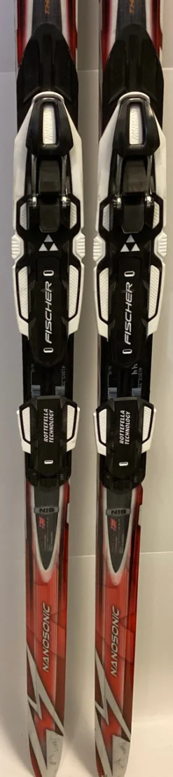 Used Madshus NANOSONIC 160CM Boys' Cross Country Ski Combo