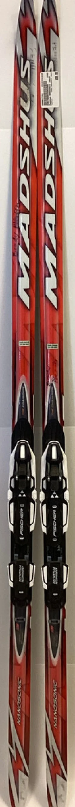 Used Madshus NANOSONIC 160CM Boys' Cross Country Ski Combo