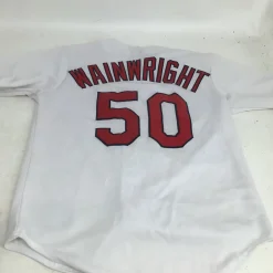Used Majestic ST LOUIS CARDINALS WAINWRIGHT 50 SR MD S.S. Spirit Wear M MD