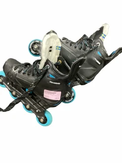Used MARSBLADE 4D Senior Aggressive Skates Black Senior 5