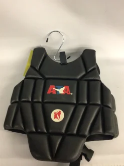 Used Martial Arts Chest Guard Black Youth