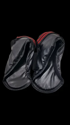 Used Martial Arts Foot Pads Black S/M