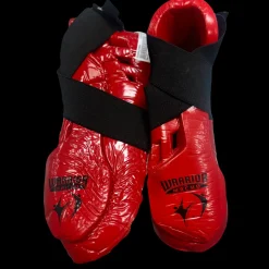 Used Martial Arts Foot Pads Red Junior