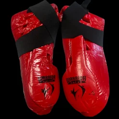 Used Martial Arts Foot Pads Red Junior
