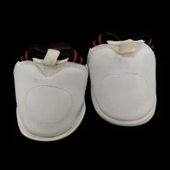 Used Martial Arts Foot Pads White YLG