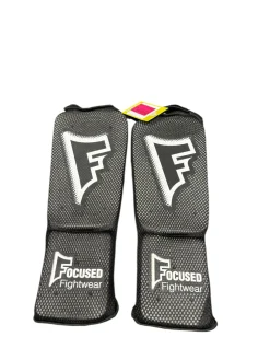 Used Martial Arts Forearm Pads Black SM