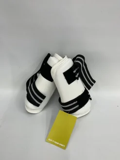 Used Martial Arts Forearm Pads White SM