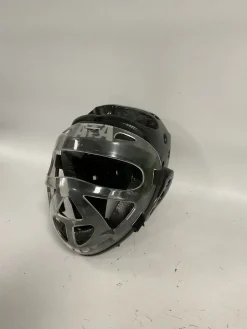 Used Martial Arts Head Gear Black SM