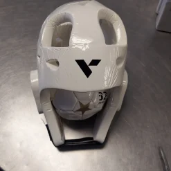 Used Martial Arts Head Gear White
