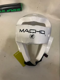 Used Martial Arts Head Gear White