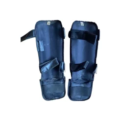 Used Martial Arts Shin Pads Black MD