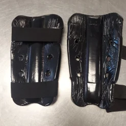 Used Martial Arts Shin Pads Black MD