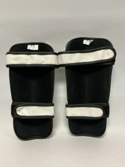 Used Martial Arts Shin Pads White XS