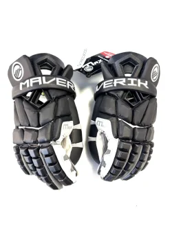 Used Maverik 2025 MAX LAX Goalie Gloves M Black 12"