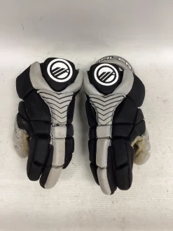 Used Maverik CHARGER GLOVES Lacrosse Gloves Mens Black 10"