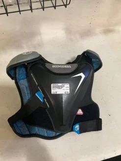 Used Maverik CHARGER Lacrosse Shoulder Pads Black SM