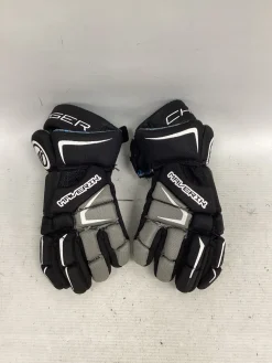 Used Maverik CHARGER Lacrosse Gloves Junior Black 9"