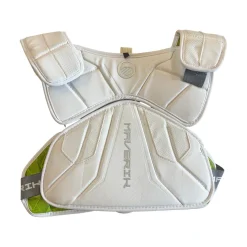 Used Maverik EKG Lacrosse Shoulder Pads White LG