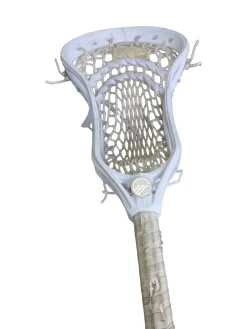 Used Maverik HYPERLITE SHAFT/WARRIOR HEAD Men Atk/Mid Complete Stick White