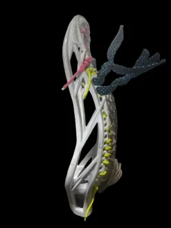 Used Maverik Kinetik 2.0 - STRUNG Mens Lacrosse Head White
