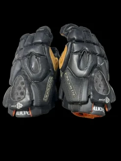 Used Maverik MAVERIK ROME GLOVES Lacrosse Gloves Mens Black And Orange 13"