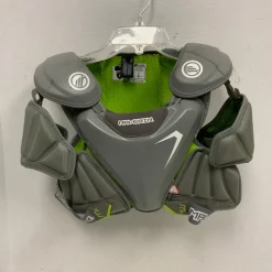 Used Maverik MX EKG Lacrosse Shoulder Pads Grey SM