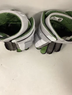 Used Maverik MX Lacrosse Gloves Mens Grey 13"