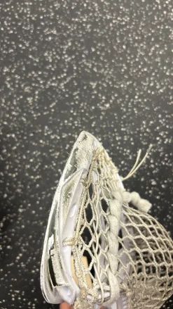 Used Maverik TACKTIK 3 STRUNG Mens Lacrosse Head White