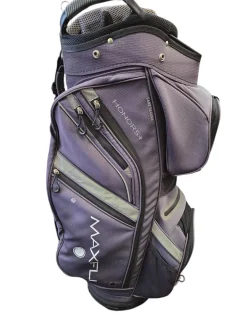 Used Maxfli HONORS+ Mens Cart Bag Grey