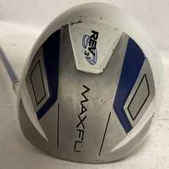 Used Maxfli REV3 Jr Package Set RH White And Royal Blue 8 Piece