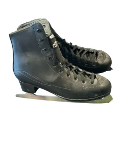 Used MENS BLACK FIGURE SKATE Senior 10