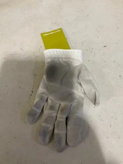 Used Mens Golf Glove White LG