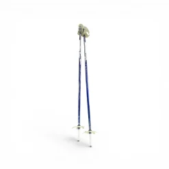 Used METRIC Mens DH Ski Pole Navy Blue 115 cm / 46 in