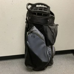 Used MG Golf Mens Cart Bag Black And Grey