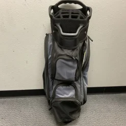 Used MG Golf Mens Cart Bag Black And Grey