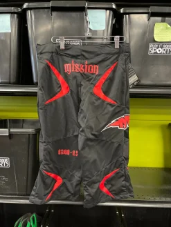 Used Mission AXIOM A3 ROLLER HOCKEY PANTS Youth Roller Pant White SM