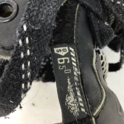 Used Mission AXIOM G7 6.5D GOALIE ROLLER HOCKEY SKATE Roller Hockey Skates Black Senior 6.5