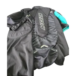 Used Mission INHALER PADDED SHIRT MD Street Hockey Top Black MD