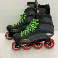 Used Mission Roller Hockey Skates Black Senior 8