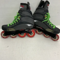 Used Mission Roller Hockey Skates Black Senior 8