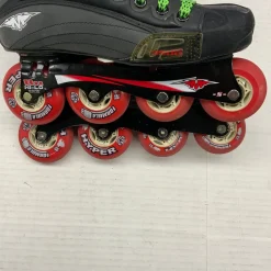 Used Mission Roller Hockey Skates Black Senior 8