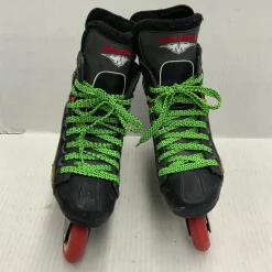 Used Mission Roller Hockey Skates Black Senior 8