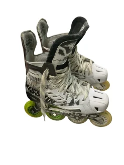 Used Mission Roller Hockey Skates White Senior 7